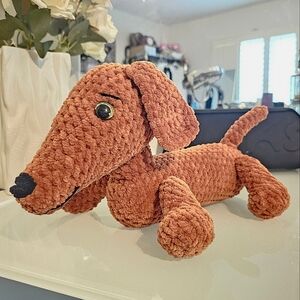 Crochet Dachshund Puppy 🤎